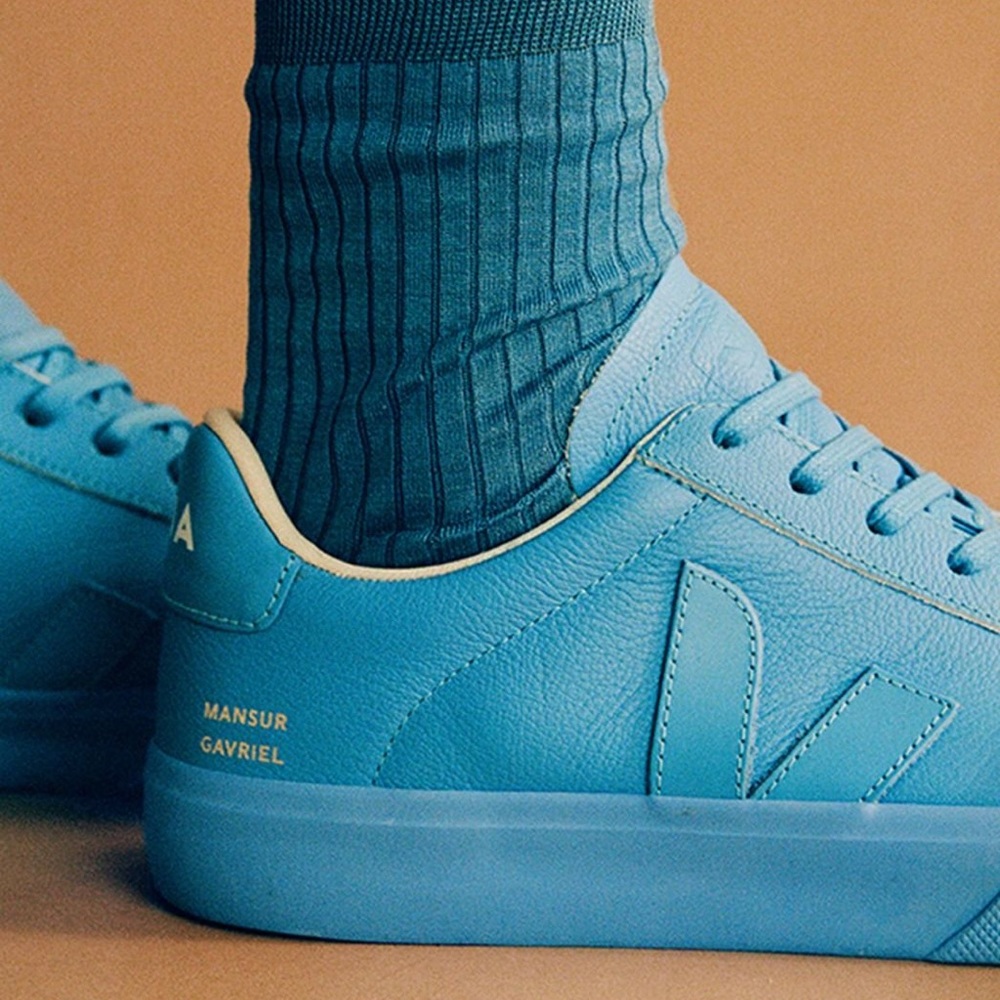 Mansur Gavriel X Veja Sneakers in Celeste blue size 41 EU or 10 US